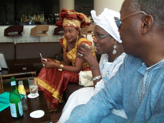 Suite du reportage photos de la Conférence de Monsieur Kane Hamidou Baba, président du MPR, à Paris