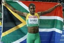 L’athlète sud-africaine Caster Semenya retrouve les pistes