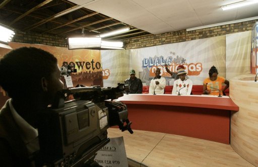 Mondial: Soweto TV, si loin et pourtant si proche de Soccer City