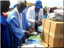 ANAIR-IRD : Distribution des layettes aux enfants rapatriés ANAIR-IRD : Distribution des layettes aux enfants rapatriés