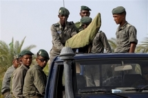 Des élèves de l'ENA de Nouakchott en formation militaire à Atar. Des élèves de l'ENA de Nouakchott en formation militaire à Atar.