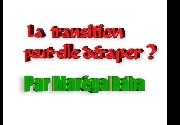 La transition peut-elle ... La transition peut-elle ...