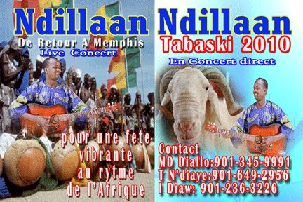 Ndillan de Retour a Memphis Ndillan de Retour a Memphis