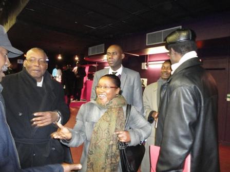 Kane Harouna chargé des relations ext de l'AVOMM, Moulaye Dioum, Haby konté Kane, SY