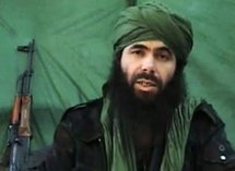 Photo non datée du chef d'Al-Qaïda au Maghreb islamique Abdelmalek Droukdel