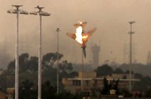 Benghazi bombardée Benghazi bombardée