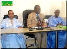 Conférence de presse du MPR : Redécoupage électoral, changement du mode de scrutin,et augmentation du nombre de députés (K. H. Baba). Conférence de presse du MPR : Redécoupage électoral, changement du mode de scrutin,et augmentation du nombre de députés (K. H. Baba).