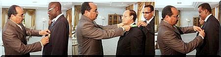 Le Président de la République décore trois hauts fonctionnaires à la Présidence de la République Le Président de la République décore trois hauts fonctionnaires à la Présidence de la République