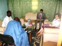 Ibrahima Moctar SARR rencontre au Siège du parti l'Ambassadrice des USA en Mauritanie Ibrahima Moctar SARR rencontre au Siège du parti l'Ambassadrice des USA en Mauritanie