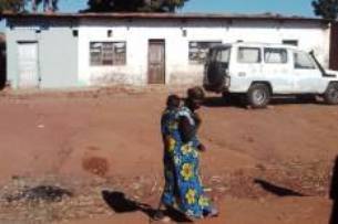 L'ancien hôtel Kabyata, qui aurait servi de centre de torture aux soldats congolais