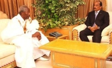 Messaoud avait remis au président Aziz la plateforme de la COD Messaoud avait remis au président Aziz la plateforme de la COD