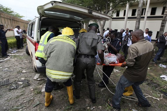 Explosion meurtrière au siège de l'ONU à Abuja Explosion meurtrière au siège de l'ONU à Abuja