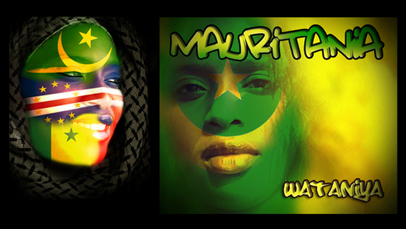 Malika Diagana, "repeinte" des couleurs de la diversité, symbole de métissage Malika Diagana, "repeinte" des couleurs de la diversité, symbole de métissage