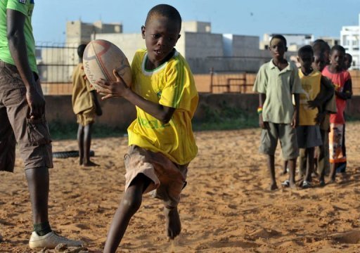Au Sénégal, une "Maison du rugby" change la vie d'enfants démunis Au Sénégal, une "Maison du rugby" change la vie d'enfants démunis