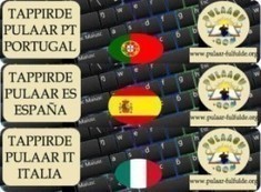Claviers Pulaar PT, ES, IT