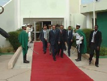 Mauritanie - le premier ministre Sidi Mohamed Ould Boubacar est à New York .