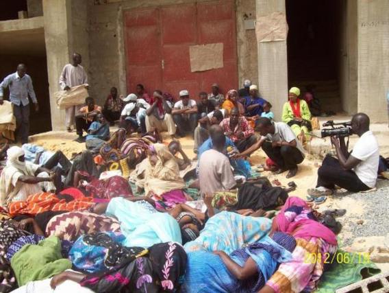 19ième journée de la grève de la faim des réfugiés mauritaniens de Dakar à la Vallée. 19ième journée de la grève de la faim des réfugiés mauritaniens de Dakar à la Vallée.