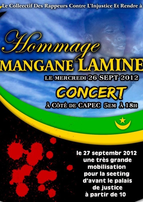 Hommage au martyr Lamine Mangane - TPMN invite à l'unité Hommage au martyr Lamine Mangane - TPMN invite à l'unité