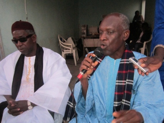 M. Ibrahima Moctar SARR, président de l'AJD/MR et M. Mamadou SARR, Secrétaire Exécutif du FONADH. 28 novembre 20102 M. Ibrahima Moctar SARR, président de l'AJD/MR et M. Mamadou SARR, Secrétaire Exécutif du FONADH. 28 novembre 20102