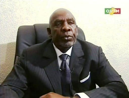 Capture d'image de la télévision ORTM montrant le Premier ministre malien Cheick Modibo Diarra annonçant sa démission, le 11 décembre 2012 à Bamako Capture d'image de la télévision ORTM montrant le Premier ministre malien Cheick Modibo Diarra annonçant sa démission, le 11 décembre 2012 à Bamako