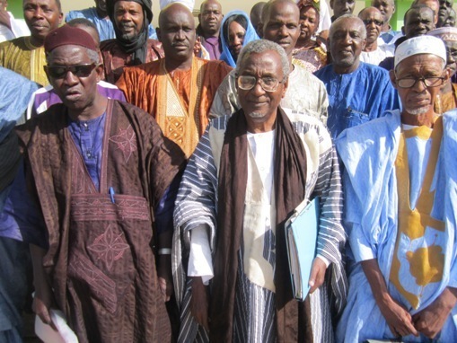 M. Ibrahima Moctar SARR, M. Souleymane KANE, Président du Conseil National et M. Adama ANNE M. Ibrahima Moctar SARR, M. Souleymane KANE, Président du Conseil National et M. Adama ANNE