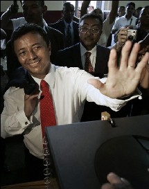 Marc Ravalomanana proclamé vainqueur de la présidentielle à Madagascar