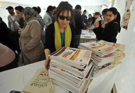 Préparatifs pour le Forum social mondial à Tunis Préparatifs pour le Forum social mondial à Tunis