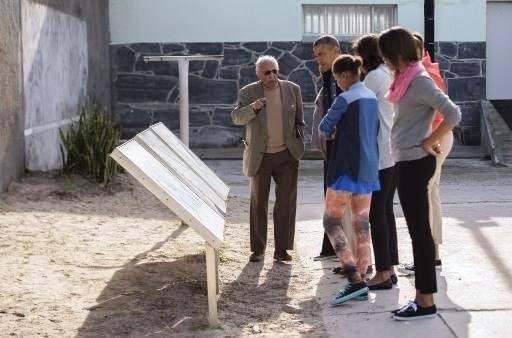 Obama "empli d'humilité" après sa visite de l'île-bagne de Mandela Obama "empli d'humilité" après sa visite de l'île-bagne de Mandela