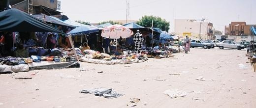 Un marché de Nouakchott. Un marché de Nouakchott.