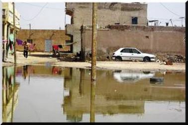 Nouveau « lac » de Kouva (Sebkha) : les charretiers font des bénéfices, les enfants plongent dans l’insalubrité. Nouveau « lac » de Kouva (Sebkha) : les charretiers font des bénéfices, les enfants plongent dans l’insalubrité.