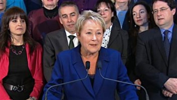 La Première ministre du Québec, Pauline Marois, a annoncé ce mercredi la dissolution du Parlement. La Première ministre du Québec, Pauline Marois, a annoncé ce mercredi la dissolution du Parlement.