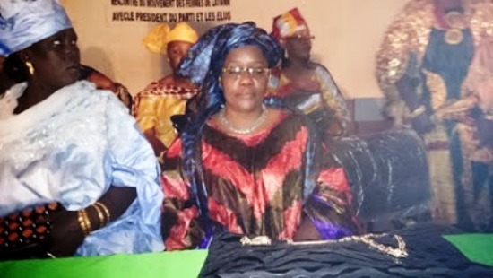 Madame Saoudatou Wane, Présidente du mouvement des femmes et député à l’assemblée nationale Madame Saoudatou Wane, Présidente du mouvement des femmes et député à l’assemblée nationale