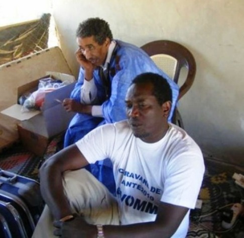 Mohamed Dogui et Ousmane Sarr, lors de la Caravane de santé 2010 Mohamed Dogui et Ousmane Sarr, lors de la Caravane de santé 2010