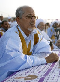 Sidi Mohamed Ould Cheikh Abdallahi, le nouveau président civil de la Mauritanie. Sidi Mohamed Ould Cheikh Abdallahi, le nouveau président civil de la Mauritanie.