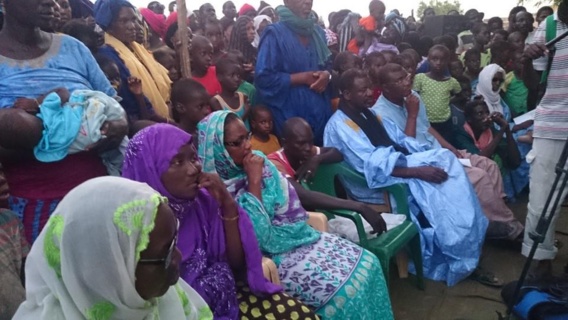 En images: Ce dimanche 15 juin 2014 la population de Magama très enjouée et déterminée à soutenir le candidat Ibrahima Moctar Sarr