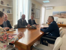Visite du Président du Conseil européen à la Commission Nationale des Droits de l’Homme (CNDH)