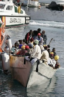 Mauritanie: les rescapés du drame de l'immigration en attente d'un rapatriement Mauritanie: les rescapés du drame de l'immigration en attente d'un rapatriement