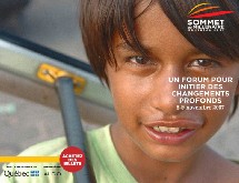 Montréal.Québec. Les 8 et 9 novembre se tiendra le Sommet du millénaire de Montréal, sous le thème 'L'heure des enfants'. Montréal.Québec. Les 8 et 9 novembre se tiendra le Sommet du millénaire de Montréal, sous le thème 'L'heure des enfants'.