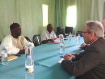 Le Président Ibrahima Moctar SARR reçoit Monsieur Joël MEYRE, l’ambassadeur de France en Mauritanie Le Président Ibrahima Moctar SARR reçoit Monsieur Joël MEYRE, l’ambassadeur de France en Mauritanie