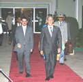 Retour du Chef de l'Etat et de son épouse de Khartoum Retour du Chef de l'Etat et de son épouse de Khartoum