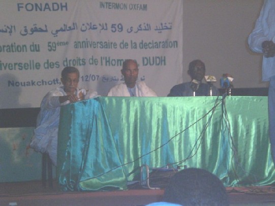 Compte-rendu de la journée de commémoration du 59eme anniversaire de la Déclaration Universelle des Droits de l’Homme, organisée par le FONADH Compte-rendu de la journée de commémoration du 59eme anniversaire de la Déclaration Universelle des Droits de l’Homme, organisée par le FONADH