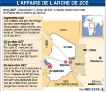 Les six condamnés de l'Arche de Zoé en route pour la France Les six condamnés de l'Arche de Zoé en route pour la France