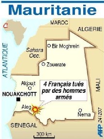 Les Français tués en Mauritanie étaient suivis depuis Nouakchott Les Français tués en Mauritanie étaient suivis depuis Nouakchott