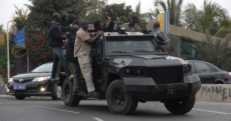 Des membre du GIGN en action