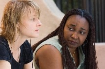 Ene Oloja avec Jodie Foster Ene Oloja avec Jodie Foster