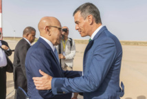 Pedro Sánchez en Mauritanie en pleine crise migratoire Pedro Sánchez en Mauritanie en pleine crise migratoire