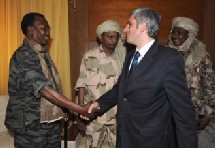 Idriss Deby et Hervé Morin Idriss Deby et Hervé Morin