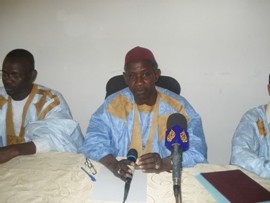 Conférence de presse de l’AJD/MR: Ibrahima Sarr plaide la solidarité en faveur des réfugiés Conférence de presse de l’AJD/MR: Ibrahima Sarr plaide la solidarité en faveur des réfugiés