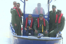 Le chef d’état-major de la gendarmerie en inspection à la frontière avec le Sénégal Le chef d’état-major de la gendarmerie en inspection à la frontière avec le Sénégal