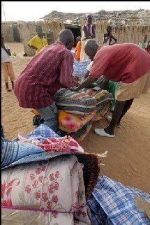 Arrivé d'un nouveau groupe de réfugiés mauritaniens Arrivé d'un nouveau groupe de réfugiés mauritaniens